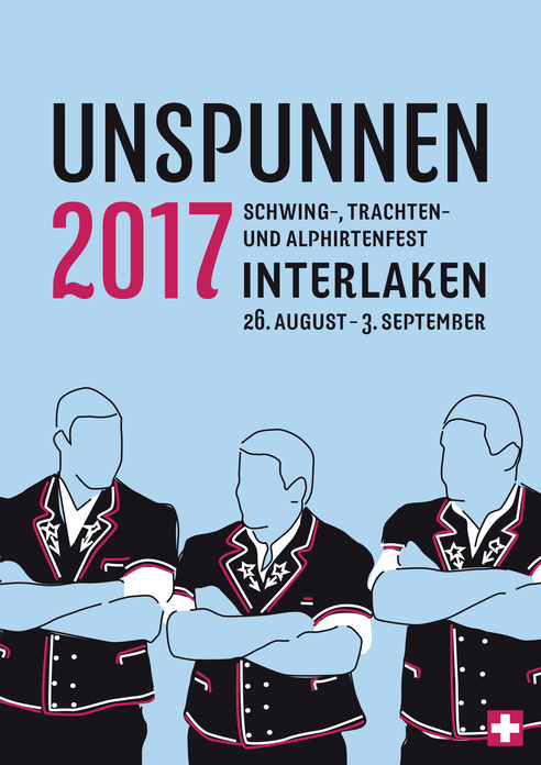 Schweiz. Trachten- und Alphirtenfest Unspunnen 2017 Pl